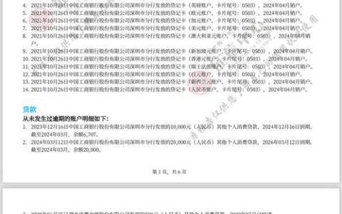 贷款审批必看：征信报告全解析，助您轻松获贷（2025最新版）