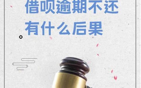 借呗逾期后果全解析：别让小额贷款毁掉你的信用人生