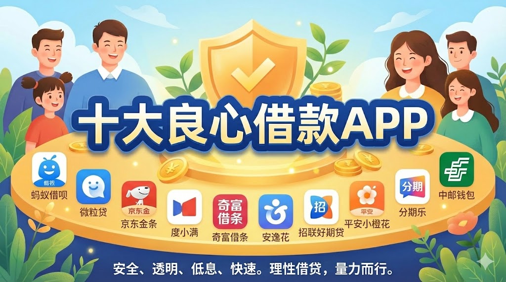 2025年十大良心借款APP推荐:正规低息靠谱平台排行榜