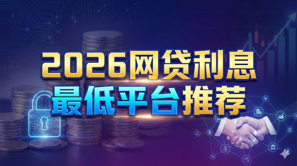 2026网贷利息最低平台推荐：正规持牌低息借款排行，最安全选择
