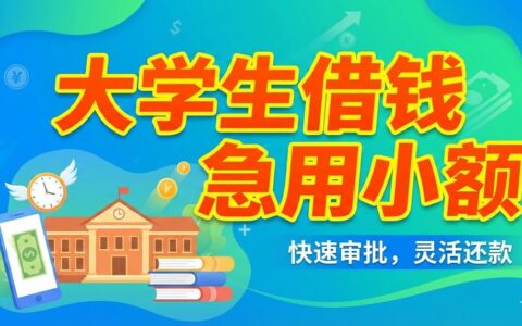大学生急用小额借款怎么办？真实经历分享与注意事项
