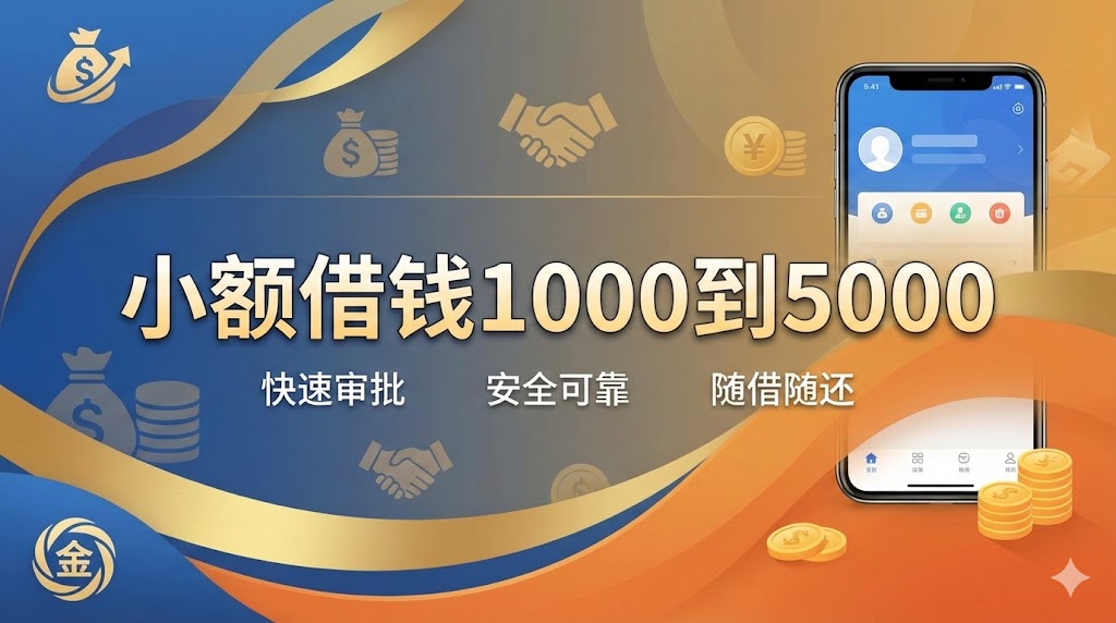 2025年急需1000-5000元？10个正规小额借款平台推荐，最快分钟到账