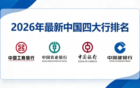 中国四大银行是哪四大？工农中建详解，2026年最新四大行排名