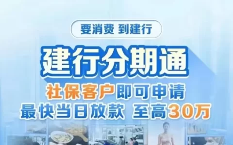 建行分期通60期利息和手续费一览表2026