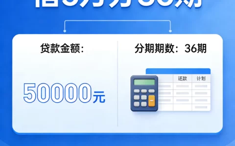 征信花了想借5万分36期？别被“不看征信”的幌子骗了，这几个口子才是真能下！