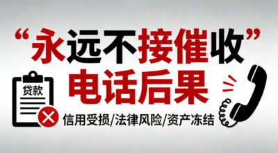 永远不接催收电话后果有多严重？真实经历告诉你别再躲了-1