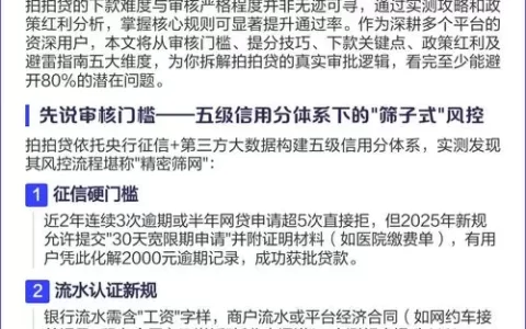 拍拍贷显示“放款中匹配机构”，到底卡在哪了？别急，真相可能比你想象的更扎心